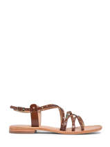 Sandalen Henoux Uit Leder Les tropeziennes Bruin women HENOUX