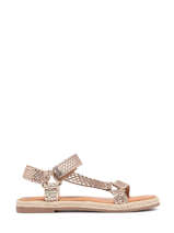 Sandalen Hipsto Uit Leder Les tropeziennes Goud women HIPSTO