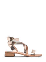 Sandalen Hocean Uit Leder Les tropeziennes Goud accessoires HOCEAN