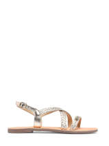 Sandalen Diams Uit Leder Les tropeziennes Goud women DIAMS