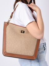Schoudertas Fantasia Tresse Mac douglas Beige fantasia tresse S-vue-porte