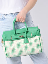 Handtas Fantasia Quadrille Mac douglas Groen fantasia quadrille X-vue-porte