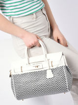 Handtas Fantasia Zigzag Mac douglas Wit fantasia zigzag X-vue-porte