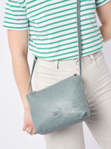 Cross Body Tas Natural Leder Biba Groen natural CHR5L-vue-porte