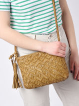 Cross Body Tas Heritage Leder Biba Groen heritage ALW2L-vue-porte