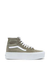 Sneakers Ua Sk8-hi Tapered Stacked Vans Groen accessoires 22474