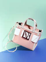 Handtas Susy Armani exchange Roze susy R714