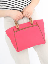 Handtas Talia Michael kors Roze talia S3GAMT5C-vue-porte