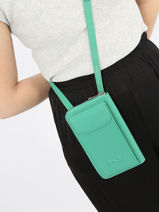 Telefoonetui Pocket Leder Nathan baume Groen egee 3-vue-porte