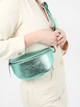 Heuptasje Nine Leder Milano Groen nine NI19091N-vue-porte
