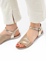 Sandalen Sandra Uit Leder Lune et l