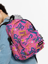 Rugzak 1 Compartiment Met 13" Laptopvak Eastpak Roze pbg authentic PBGA5BBJ-vue-porte
