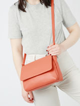 Cross Body Tas Madrid Hexagona Oranje madrid 536138-vue-porte