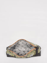 Pennenzak 1 Compartiment Cameleon Groen retro PBRETROU-vue-porte