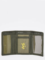 Portefeuille Velcro Cameleon Groen actual PBBAWALL-vue-porte