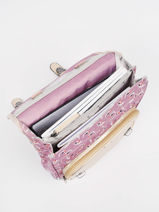 Rugzak 2 Compartimenten Cameleon Roze vintage fantasy PBVGSD38-vue-porte