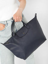 Longchamp Le pliage xtra Handtas Blauw-vue-porte