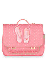Boekentas It Bag Midi 2 Compartimenten Jeune premier Roze daydream girls G