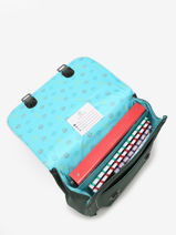 Boekentas It Bag Midi 2 Compartimenten Jeune premier Groen daydream boys B-vue-porte