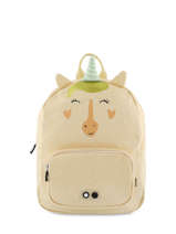 Mini Rugzak 1 Compartiment Trixie Beige animals 90