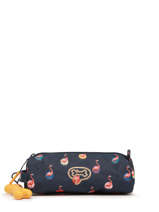 Pennenzak 1 Compartiment Oregon 2.0 Stones and bones Blauw girls G