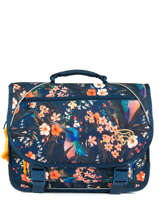 Boekentas 2 Compartimenten Lily Girls Stones and bones Blauw girls G