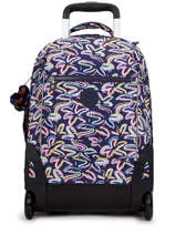 Rugzak Op Wieltjes 2 Compartimenten Met 15" Laptopvak Kipling Blauw back to school 23201-28