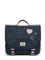 Boekentas 1 Compartiment Milky kiss Blauw forever stars 2401