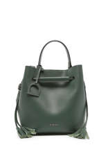 Bucket Bag Blazer Leder Etrier Groen blazer EBLA004M