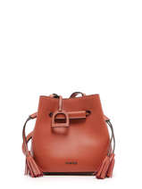 Cross Body Tas Blazer Leder Etrier Oranje blazer EBLA004S