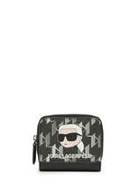 Portefeuille Karl lagerfeld Zwart k ikonic 2.0 235W3257