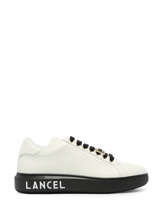 Signature Sneakers Uit Leder Lancel Zwart women A12256