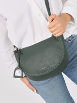 Cross Body Tas M Tradition Leder Etrier Groen tradition EHER024M-vue-porte