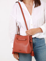 Cross Body Tas Blazer Leder Etrier Oranje blazer EBLA004S-vue-porte