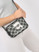 Cross Body Tas K Ikonic 2.0 Karl lagerfeld Zwart k ikonic 2.0 235W3095-vue-porte