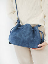 Cross Body Tas Cerisier Woomen Blauw cerisier WCER07-vue-porte