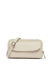 Cross Body Tas Caviar Leder Milano Beige caviar CA23068