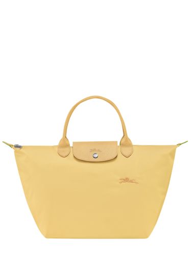 Longchamp Le pliage green Handtas Geel