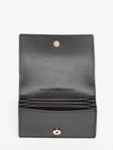 Portefeuille Tommy hilfiger Zwart th city AW15084-vue-porte
