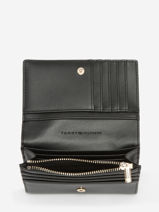 Portefeuille Tommy hilfiger Zwart th city AW14887-vue-porte