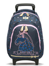 Rugzak Op Wieltjes 1 Compartimenten Milky kiss Blauw we are one 3545
