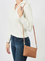 Cross Body Tas Malaga Leder Nathan baume Bruin nathan 57-vue-porte