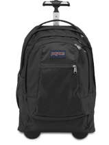 Rugzak Op Wieltjes 2 Compartimenten Jansport Zwart back to school EA5BAL