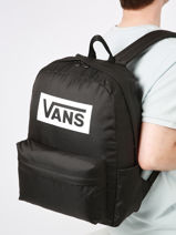 Rugzak Vans Zwart backpack VN0A7SCH-vue-porte