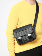 Cross Body Tas Lacoste Zwart the blend NH3787LX-vue-porte