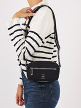 Cross Body Tas Iconic Tommy Tommy hilfiger Blauw iconic tommy AW15135-vue-porte