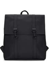 Msn Bag Mini - Rugzak 1 Compartiment Rains Zwart city 13310