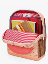 Rugzak Hello hossy Veelkleurig cool kids P6-vue-porte