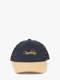 navy gold leopard