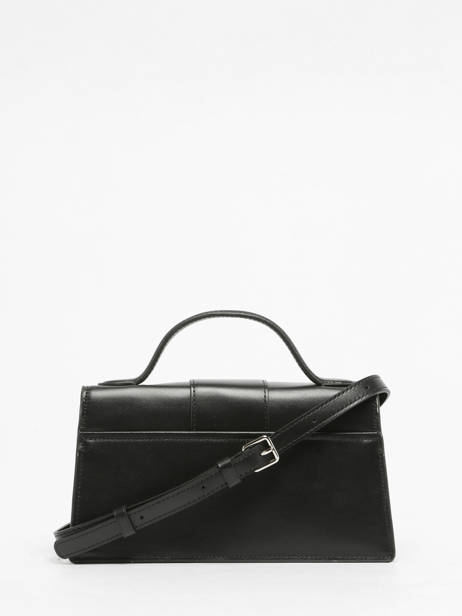 Cross Body Tas Paris Ily Leder Lancaster Zwart paris ily 10 ander zicht 4